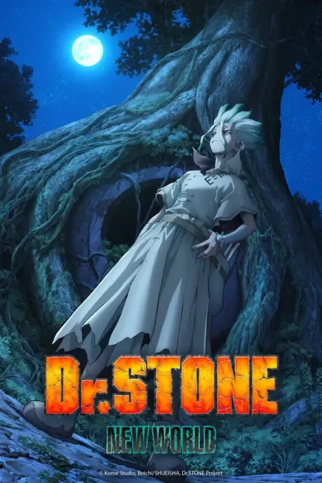 Постер Доктор Стоун: Научное будущее. Часть 3